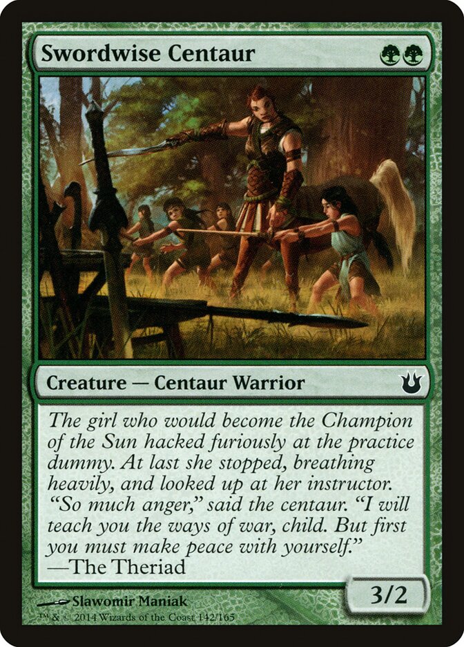 Centauro Mestre da Espada / Swordwise Centaur - Magic: The Gathering - MoxLand