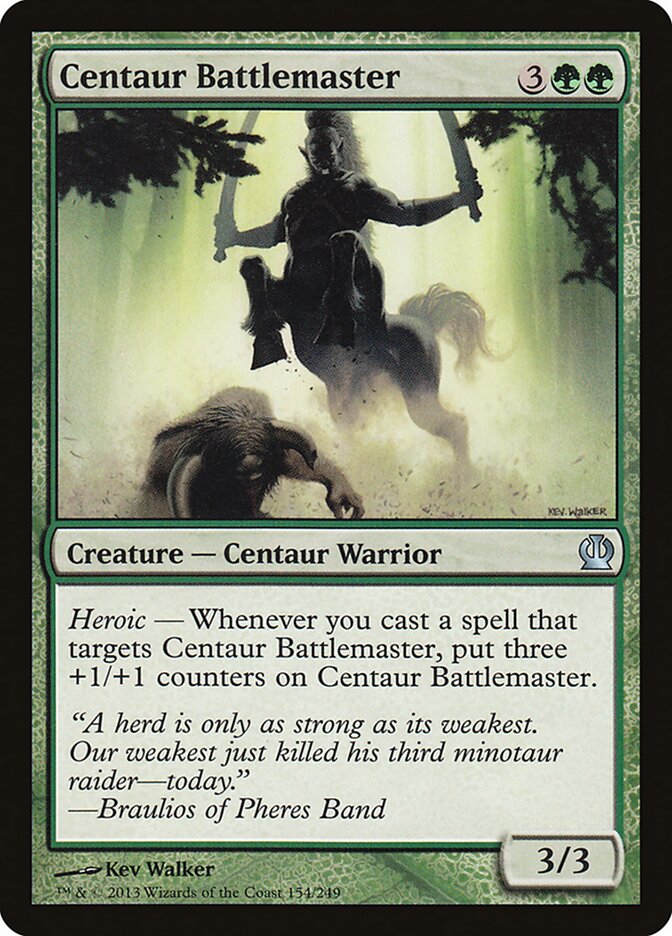 Centauro Mestre de Batalhas / Centaur Battlemaster - Magic: The Gathering - MoxLand