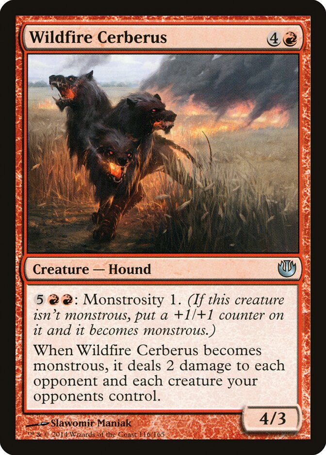 Cérbero Incendiário / Wildfire Cerberus - Magic: The Gathering - MoxLand