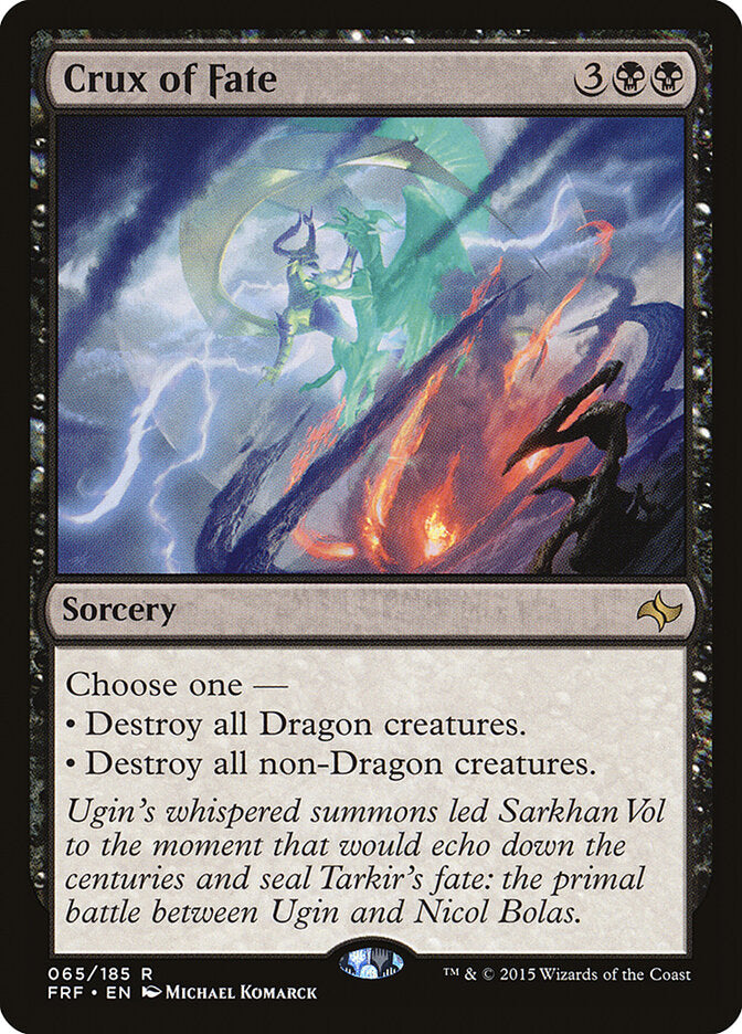 Cerne do Destino / Crux of Fate - Magic: The Gathering - MoxLand