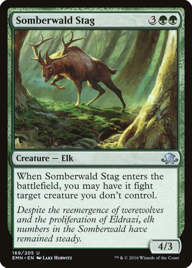 Cervo de Somberwald / Somberwald Stag - Magic: The Gathering - MoxLand