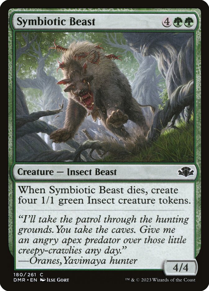 Besta Simbiótica / Symbiotic Beast - Magic: The Gathering - MoxLand