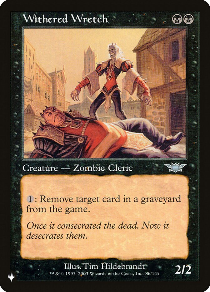 Miserável Murcho / Withered Wretch - Magic: The Gathering - MoxLand