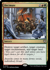 Dizimar / Decimate - Magic: The Gathering - MoxLand