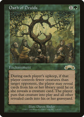 Juramento dos Druidas / Oath of Druids - Magic: The Gathering - MoxLand
