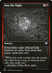Adentrar a Noite / Into the Night - Magic: The Gathering - MoxLand