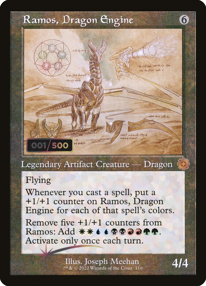 Ramos, Dragão Mecânico / Ramos, Dragon Engine - Magic: The Gathering - MoxLand