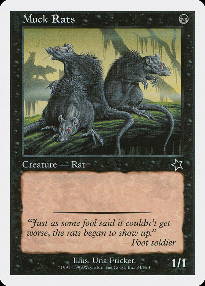 Muck Rats - Magic: The Gathering - MoxLand