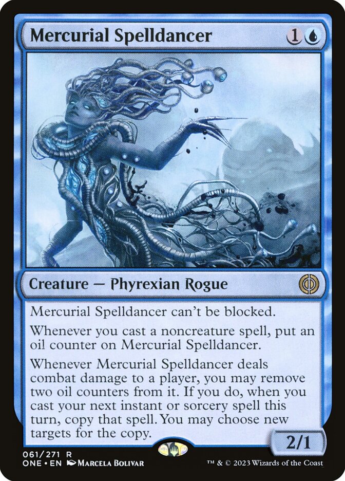 Magidançarina Mercurial / Mercurial Spelldancer - Magic: The Gathering - MoxLand