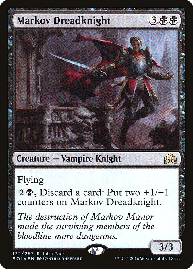 Cavaleiro do Pavor Markov / Markov Dreadknight - Magic: The Gathering - MoxLand