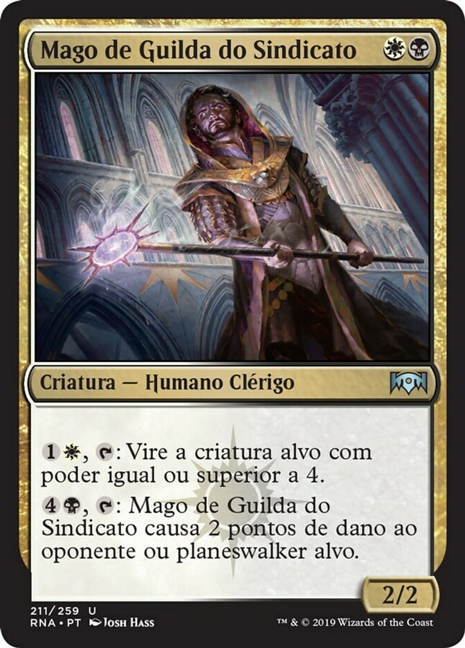 Mago de Guilda do Sindicato / Syndicate Guildmage - Magic: The Gathering - MoxLand