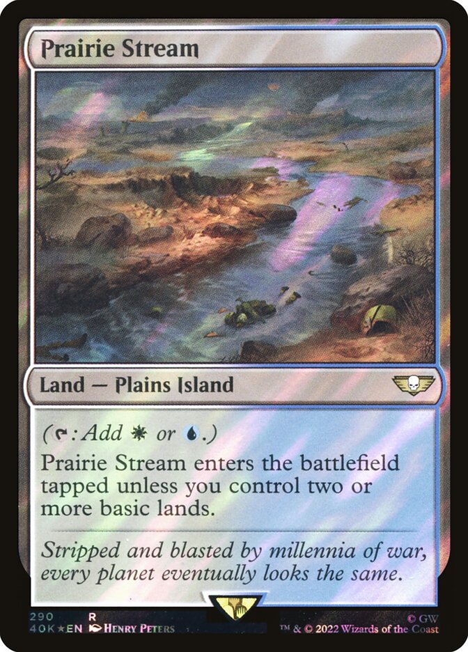 Riacho da Pradaria / Prairie Stream - Magic: The Gathering - MoxLand