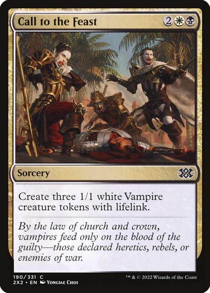 Chamado ao Banquete / Call to the Feast - Magic: The Gathering - MoxLand