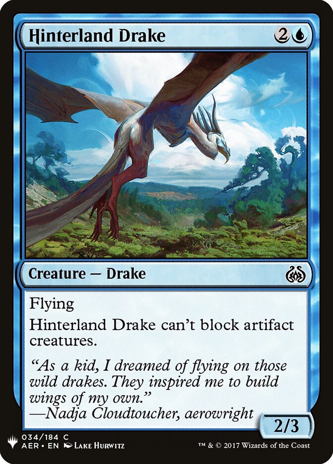 Dragonete do Interior / Hinterland Drake - Magic: The Gathering - MoxLand