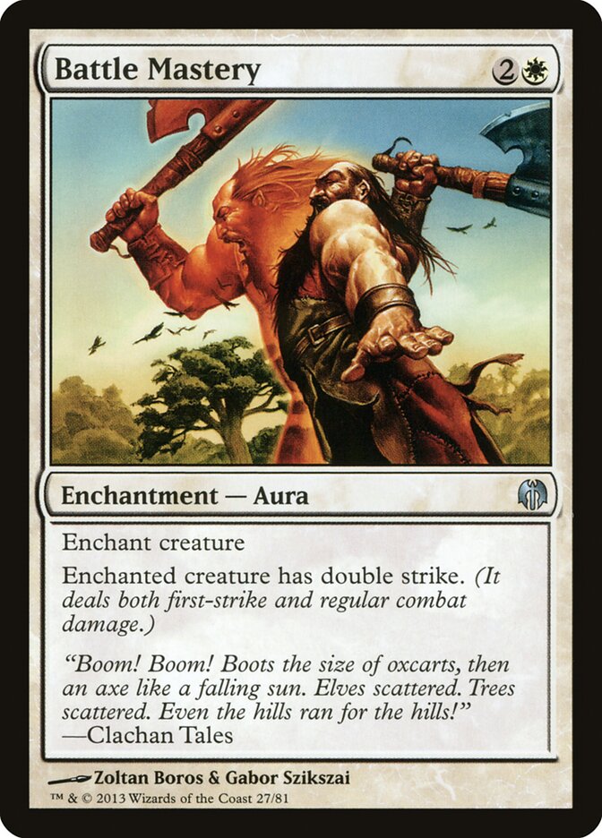 Maestria na Batalha / Battle Mastery - Magic: The Gathering - MoxLand