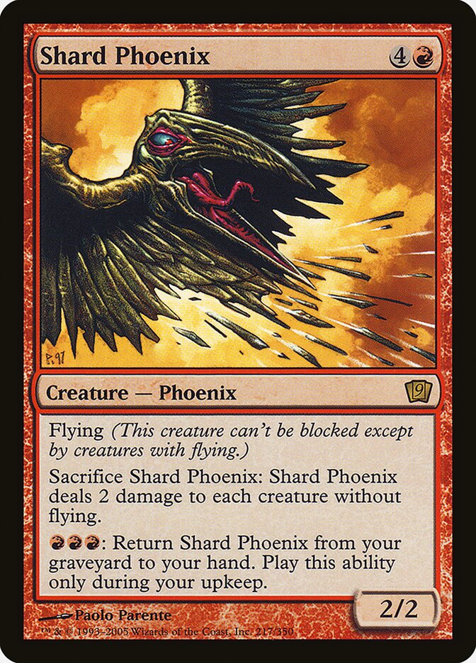 Fênix Fragmentária / Shard Phoenix - Magic: The Gathering - MoxLand