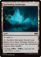 Paisagem Agourenta / Foreboding Landscape - Magic: The Gathering - MoxLand