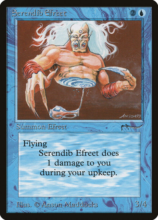 Serendib Efreet / Serendib Efreet - Magic: The Gathering - MoxLand