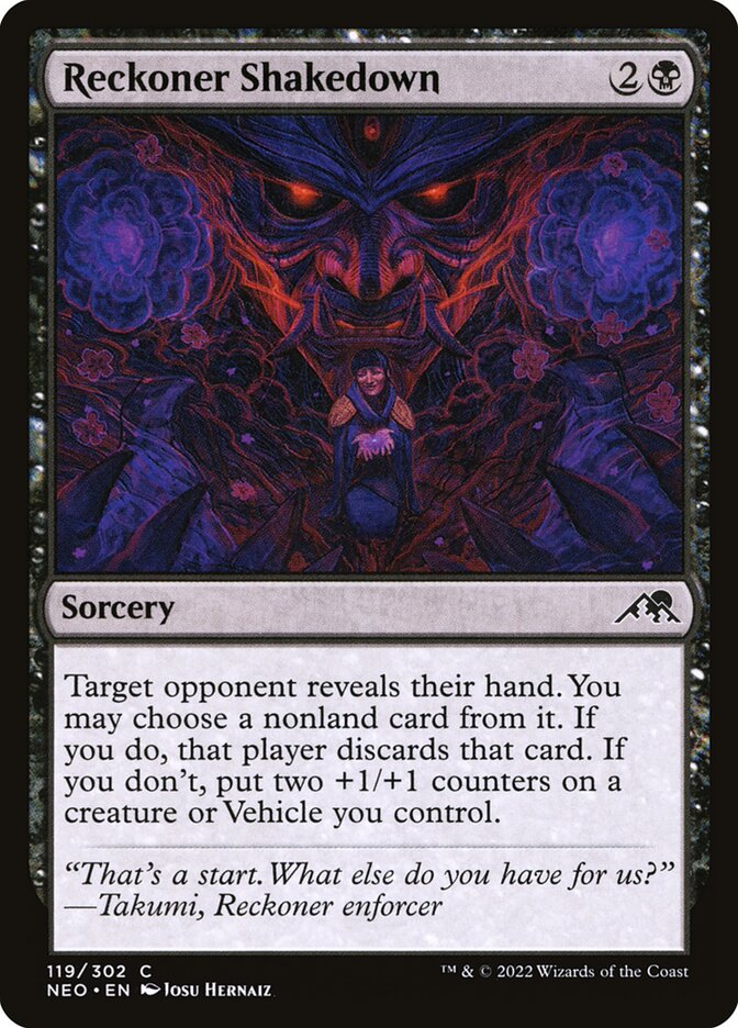 Extorsão dos Justiceiros / Reckoner Shakedown - Magic: The Gathering - MoxLand