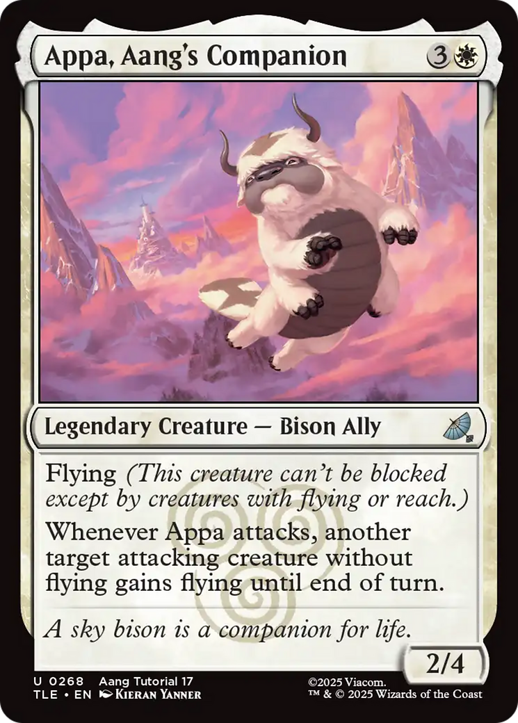 Appa, Companheiro de Aang / Appa, Aang's Companion - Magic: The Gathering - MoxLand