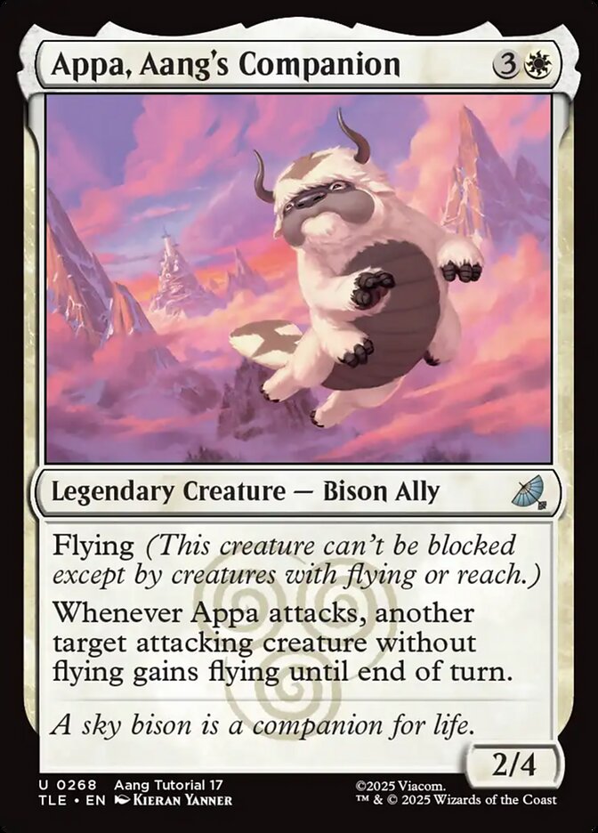 Appa, Companheiro de Aang / Appa, Aang's Companion - Magic: The Gathering - MoxLand