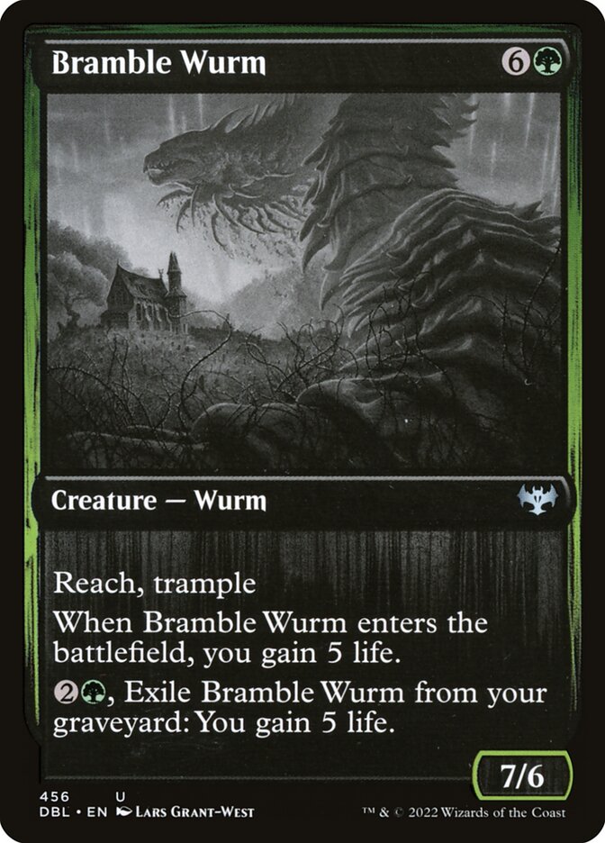 Vorme do Espinheiro / Bramble Wurm - Magic: The Gathering - MoxLand