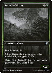 Vorme do Espinheiro / Bramble Wurm - Magic: The Gathering - MoxLand
