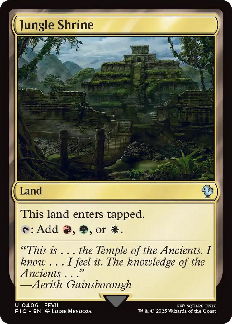 Sacrário da Selva / Jungle Shrine - Magic: The Gathering - MoxLand