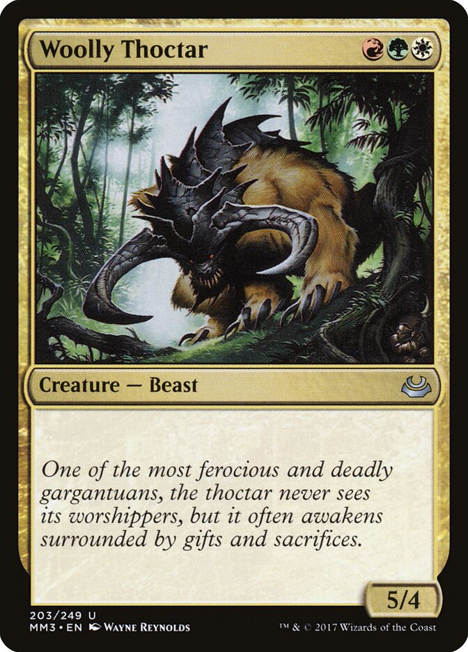 Tóctar Lanoso / Woolly Thoctar - Magic: The Gathering - MoxLand