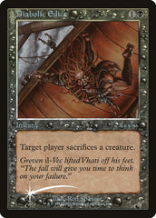 Édito Diabólico / Diabolic Edict - Magic: The Gathering - MoxLand