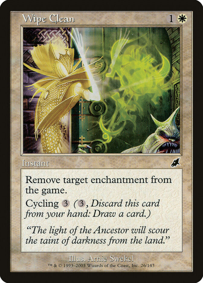 Limpeza Inexorável / Wipe Clean - Magic: The Gathering - MoxLand