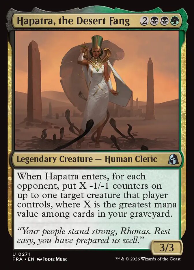 Hapatra, the Desert Fang