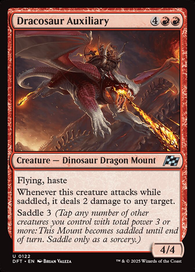 Dracossauro de Assistência / Dracosaur Auxiliary - Magic: The Gathering - MoxLand