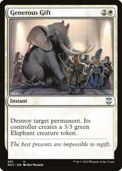 Presente Generoso / Generous Gift - Magic: The Gathering - MoxLand