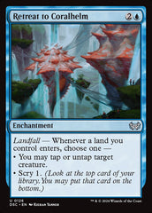 Retirada para Elmo de Coral / Retreat to Coralhelm - Magic: The Gathering - MoxLand