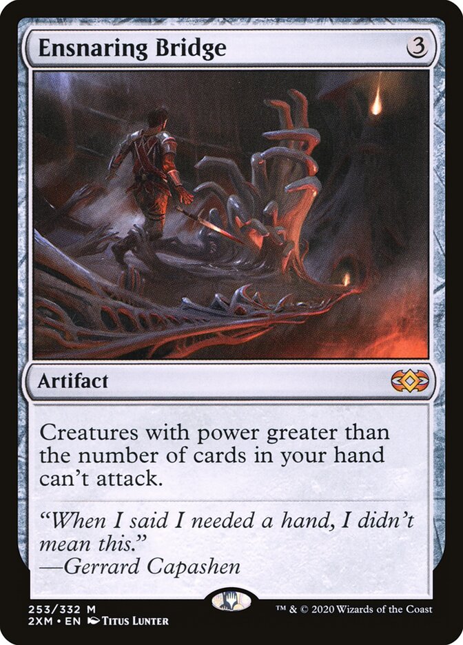 Ponte Traicoeira / Ensnaring Bridge - Magic: The Gathering - MoxLand