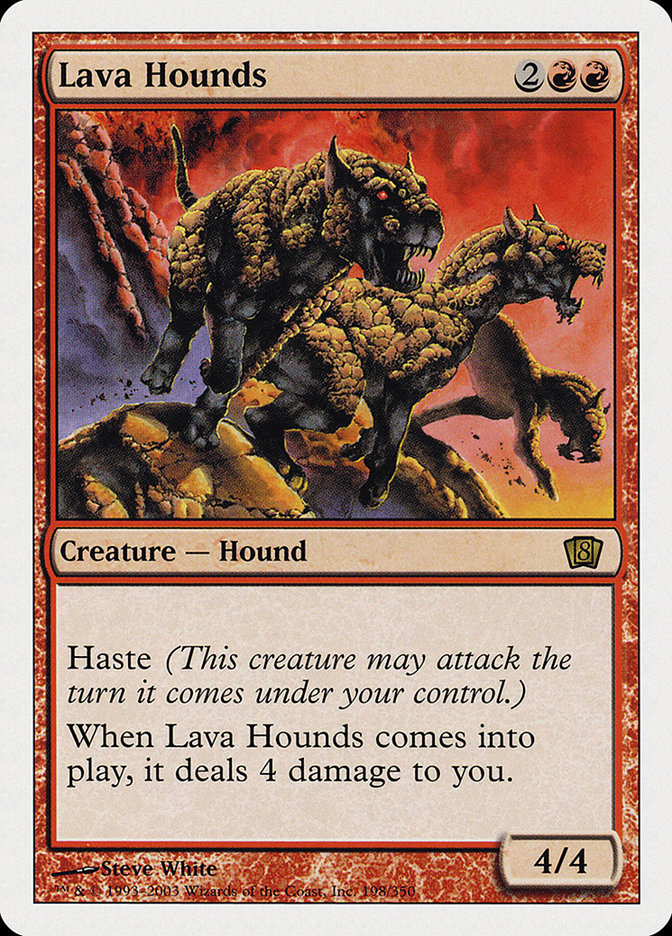 Sabujos de Lava / Lava Hounds - Magic: The Gathering - MoxLand