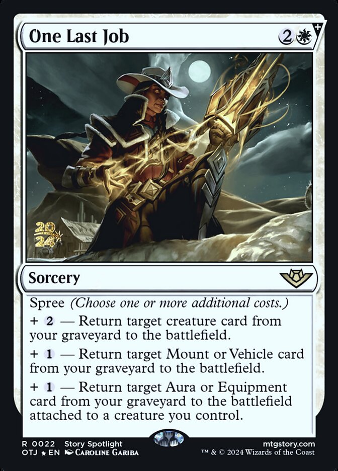Um Último Trabalho / One Last Job - Magic: The Gathering - MoxLand