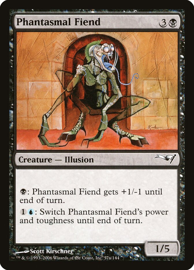 Demônio Fantasmal / Phantasmal Fiend - Magic: The Gathering - MoxLand