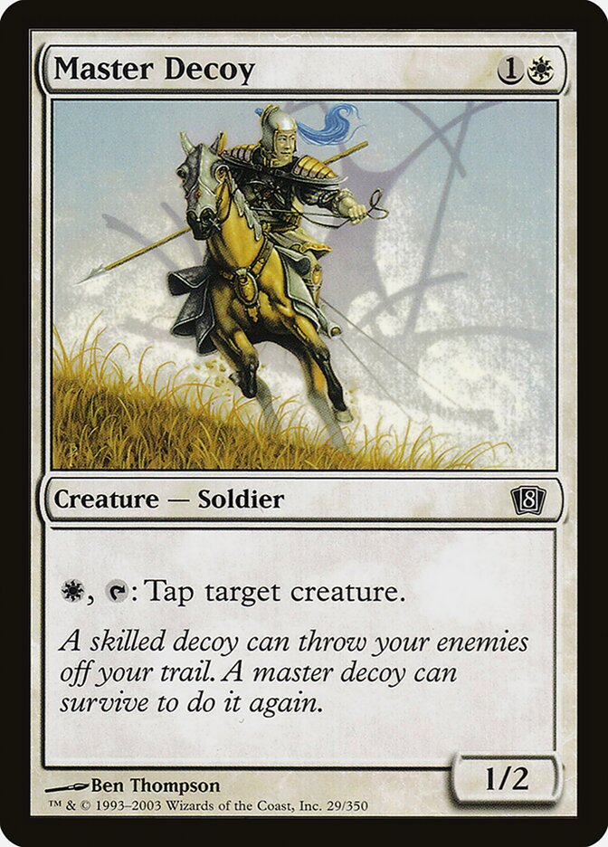 Chamariz Magistral / Master Decoy - Magic: The Gathering - MoxLand