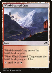 Penhasco Marcado pelo Vento / Wind-Scarred Crag - Magic: The Gathering - MoxLand