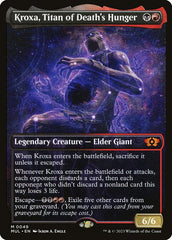 Croxa, Titã da Fome da Morte / Kroxa, Titan of Death's Hunger - Magic: The Gathering - MoxLand