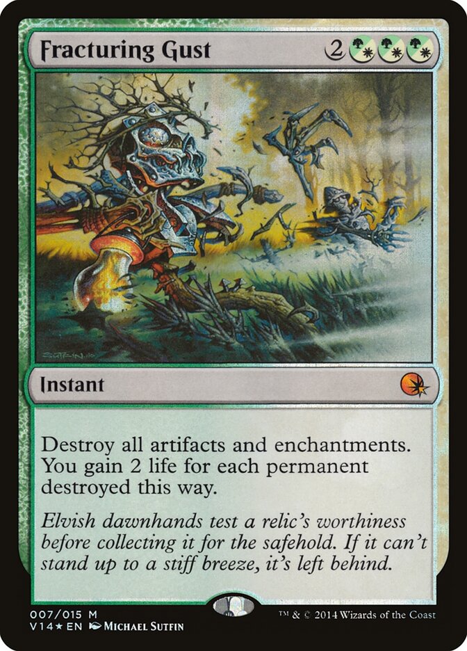 Rajada Fragmentadora / Fracturing Gust - Magic: The Gathering - MoxLand