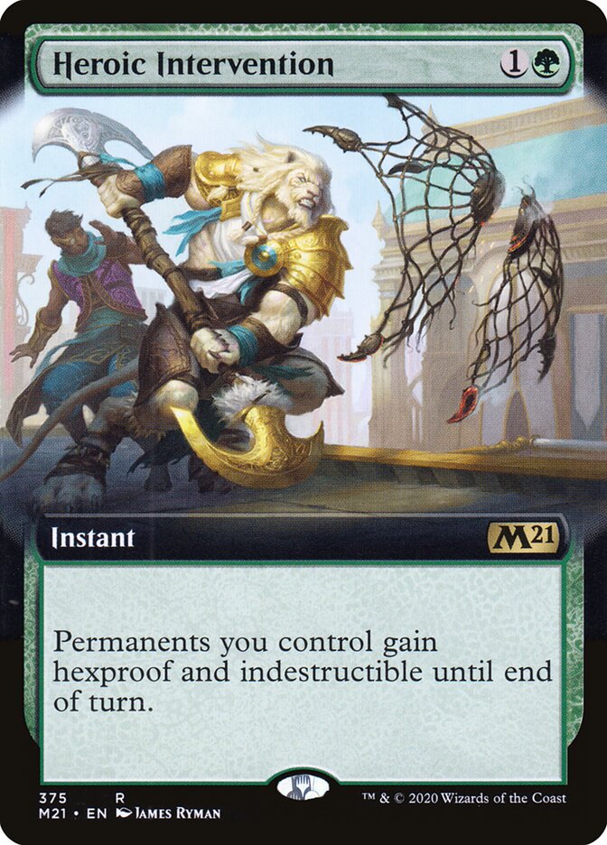 Intervenção Heroica / Heroic Intervention - Magic: The Gathering - MoxLand