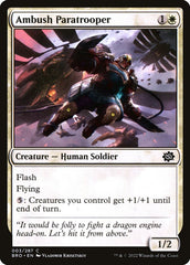 Paraquedista de Emboscada / Ambush Paratrooper - Magic: The Gathering - MoxLand