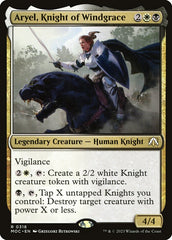 Aryel, Cavaleira de Windgrace / Aryel, Knight of Windgrace - Magic: The Gathering - MoxLand