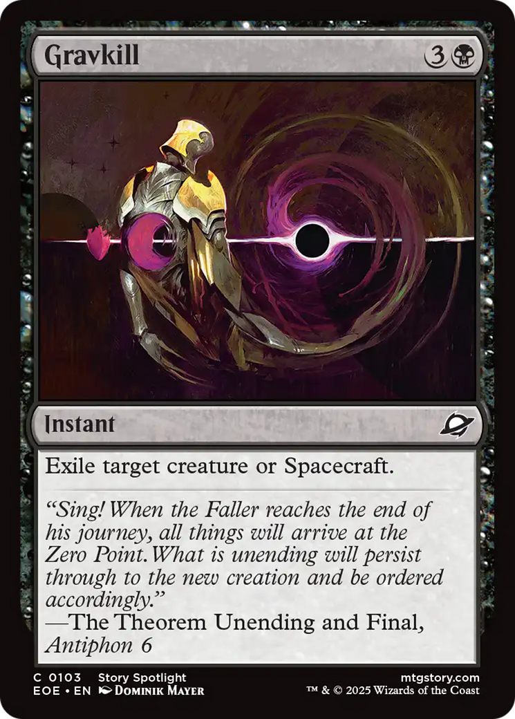 Morte Gravitacional / Gravkill - Magic: The Gathering - MoxLand