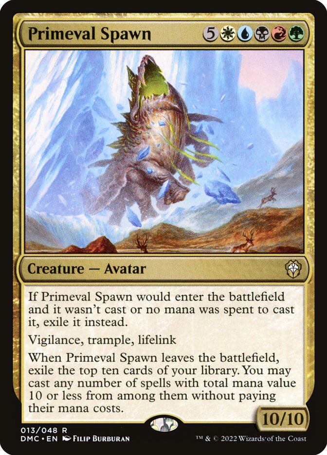 Prole Primordial / Primeval Spawn - Magic: The Gathering - MoxLand