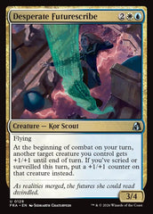 Desperate Futurescribe - Magic: The Gathering - MoxLand