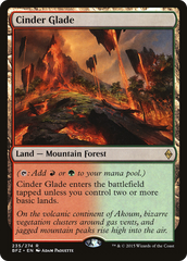 Clareira das Cinzas / Cinder Glade - Magic: The Gathering - MoxLand